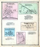 Fairview, Saratoga, Losantville, West Lynn, Emmetsville, Randolph County 1874
